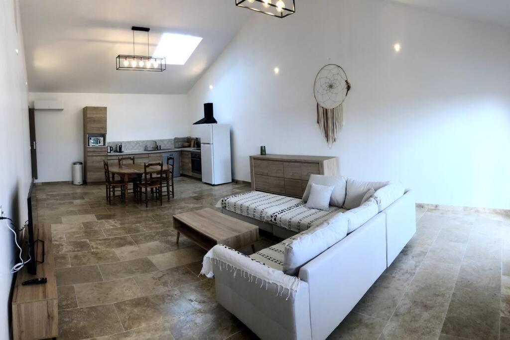 Appartement Au Milieu Des Oliviers Rasteau Exteriör bild