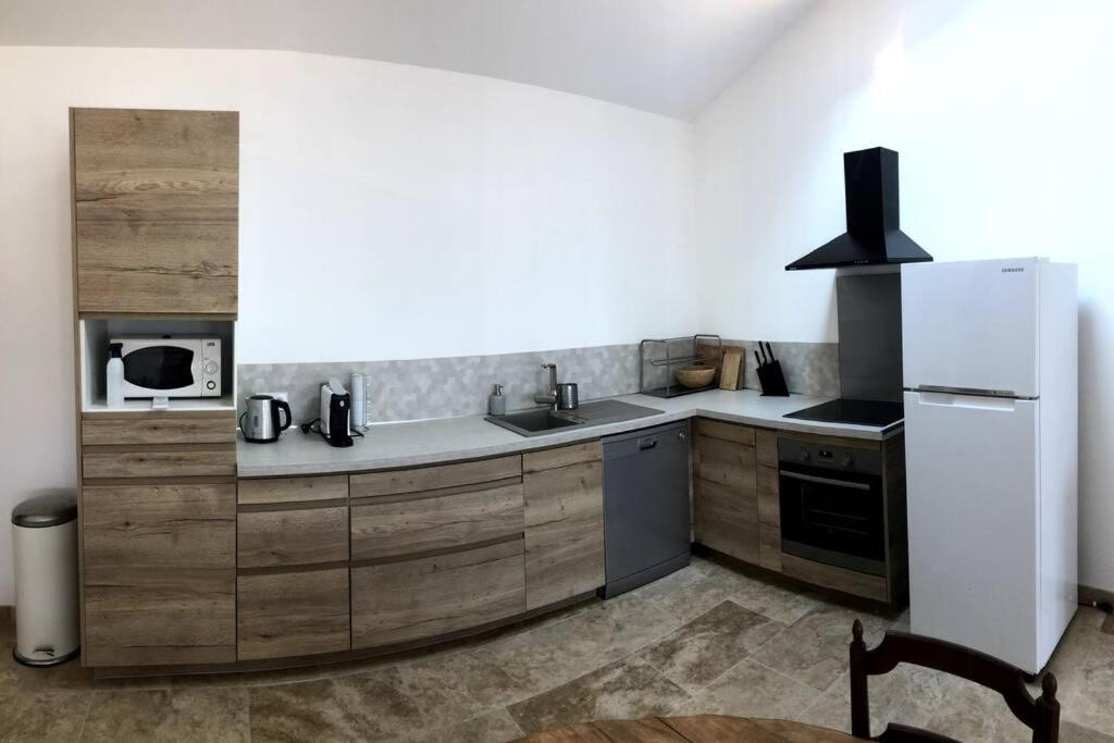 Appartement Au Milieu Des Oliviers Rasteau Exteriör bild